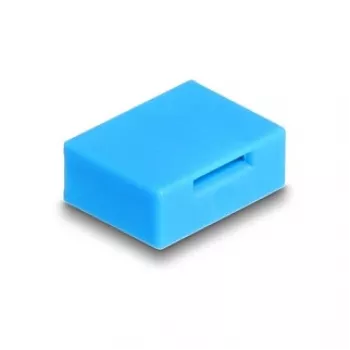 Bloqueador de porta USB Type-A DeLOCK 20947 10 portas azul