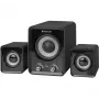 Altifalantes com fios DEFENDER Z4 2.1, 11 W RMS, preto, alimentação USB 5V, saída de auscultadores de 3,5 mm