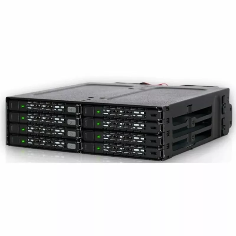 ICY DOCK - ToughArmor - MB998IP-B - módulo backplane de 8 baías para SSD e HDD SAS/SATA de 2,5 (7mm)