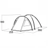 Tenda de cúpula Easy Camp Kinn 4