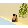 Capa de proteção Man and Wood para iPhone 12 mini Herringbone Nero preto
