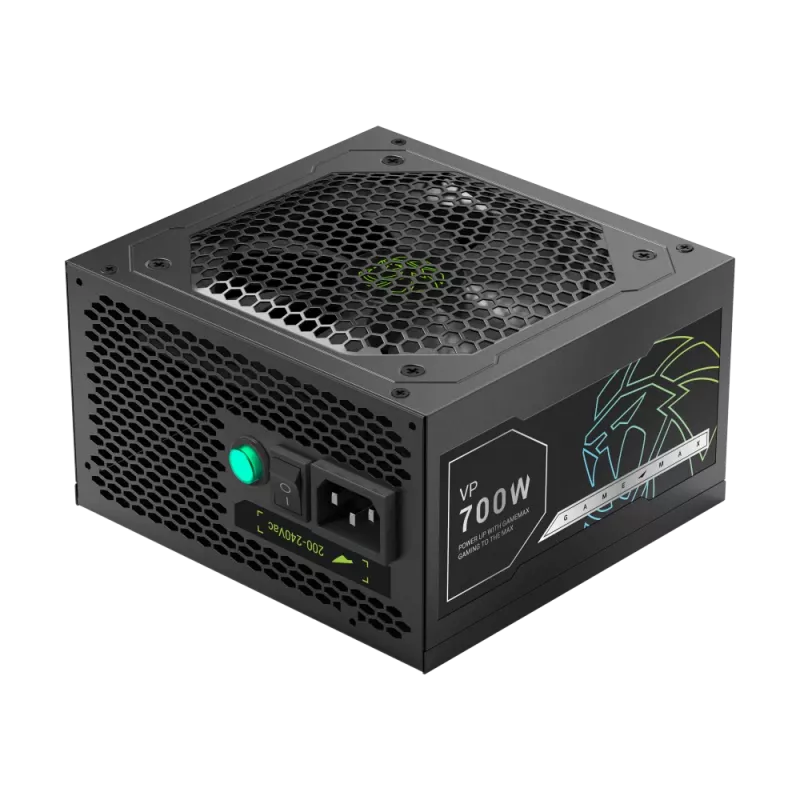 Fonte de alimentação Gamemax, 80 PLUS, Standard | VP 700S | 700 W