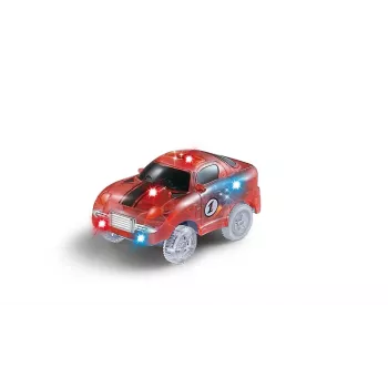 Conjunto de veículo de brinquedo e pista Amewi 100614 com funcionamento a pilhas AA (2 × AA), multicolor vermelho