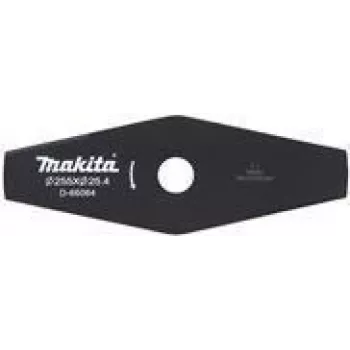 Makita - Lâmina para roçadeira - para ervas daninhas, erva seca - 255 mm - 2 dentes - para P/N: DUR368AZ (D-66064)