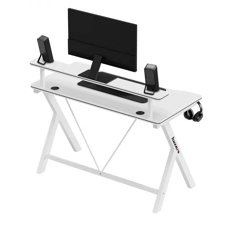 Secretária gaming Huzaro Hero 1.9 branca