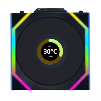 Lian Li UNI FAN SL Wireless LCD 120 12 cm preto 31 dB 51,45 cfm