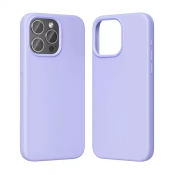 Capa para telemóvel Vention Silicone Case KUFV0-40 para iPhone 15 Pro Max, roxo, silicone toque suave ajuste fino