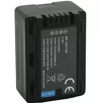 Bateria Extra Digital VW-VBT190 1860 mAh de iões de lítio para dispositivos portáteis, modelo DV00DV1412