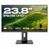 JAPANNEXT Monitor 4K UHD 60,45cm (23,8) 3840x2160 píxeis, Painel IPS, 8 ms, 60 Hz, AMD FreeSync, HDMI, DisplayPort (JN-IPS2380UHDR-C65W-HSP)