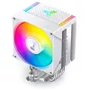 Jonsbo CR-1400 EVO ARGB cooler de ar para CPU, 92 mm, branco