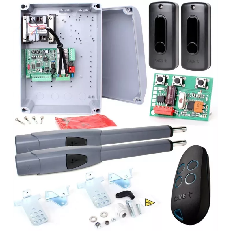 Conjunto CAME ATS 30AGS STANDARD 230V SPACE para portões de batente