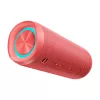 Altifalante sem fios portátil QCY SP7 vermelho — Bluetooth 5.0, design portátil compacto