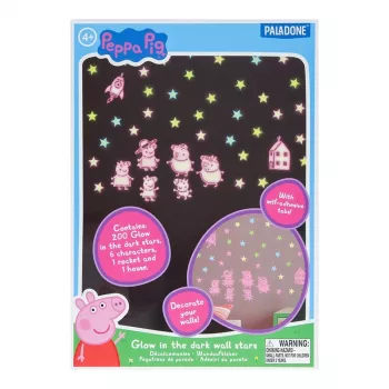 Autocolantes de parede Hasbro Peppa Pig PP13870PP Glow in the Dark Stars