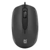 Rato de computador com fio Defender com clique silencioso