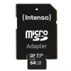 Cartão de memória Intenso 64 GB MicroSDXC UHS-I Class 10 3433490