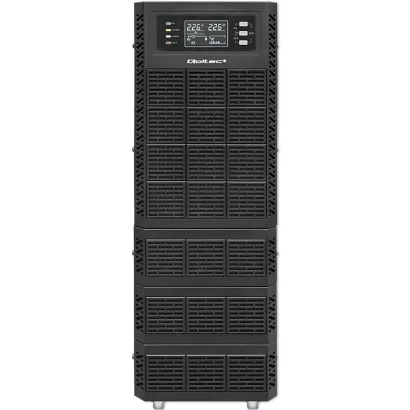 Fonte de alimentação ininterrupta QOLTEC 52283 6kVA 6000W PF 1.0