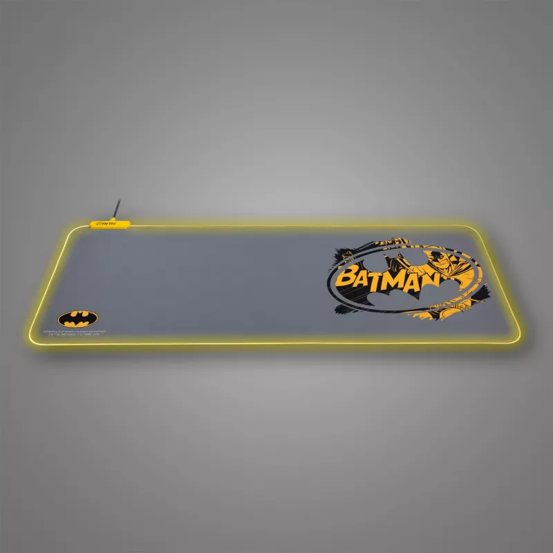 Tapete de rato FR-TEC BATPCMPAD gaming preto - cinzento - amarelo (BATPCMPAD)