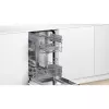 Máquina de lavar loiça Bosch Serie 2 SPI2HKS42E semi-integrada Slimline 45 cm, 10 conjuntos de louça, 5 programas, classe E