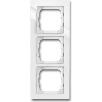 Busch-Jaeger 1754-0-4333. Cor do produto: Branco, compatibilidade de marca: Busch-Jaeger. Largura: 91 mm, Altura: 233 mm, Espessura: 1,1 cm (2CKA001754A4333)