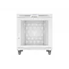 Armário rack LANBERG FF01-8015-23SL 19 polegadas 15 U, cinzento, porta frontal perfurada