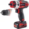 Einhell TE-CD 1. Design do produto: berbequim manual, tipo de bucha: sem chave. Número de velocidades: 2, 20, velocidade em vazio (máx.): 1400 rpm, broca