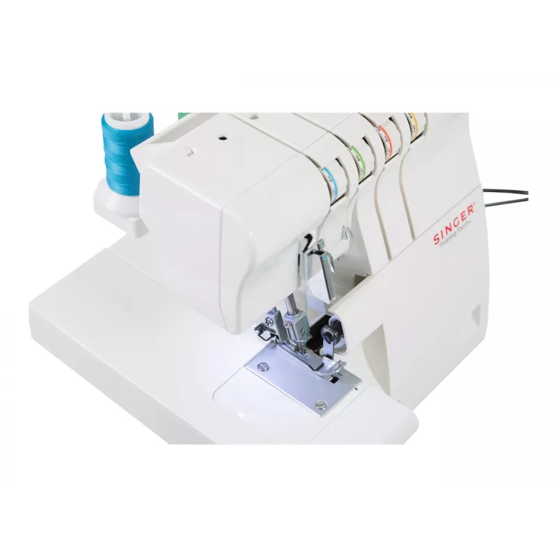 Singer 14SH654 máquina de costura elétrica, 6 pontos, branca