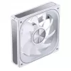 Ventoinha de arrefecimento PWM ARGB 120mm Jonsbo ZA-120 branco — modelo ZA-120W, controlo PWM, iluminação ARGB