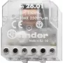 Interruptor de impulso FINDER 230VAC 26.01.8.230.0000 Série 26 para caixa de encastrar 1S 10A 26.01.8.230.0000 (260182300000)