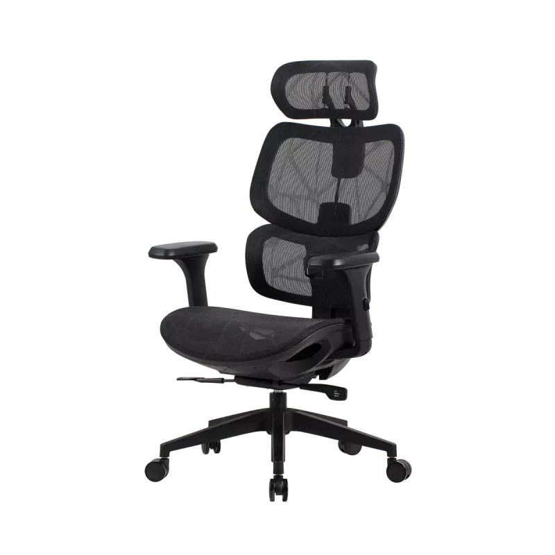 Cadeira de escritório gaming Onex | Ventra Premium malha | preto