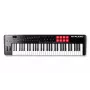 Teclado MIDI M-Audio Oxygen 61 MKV – Controlador USB de 61 teclas com 16 pads, 8 botões rotativos, ecrã, pitch bend (preto)