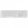 Teclado Apple Magic universal USB + Bluetooth QWERTY US English branco MXK73LB/A