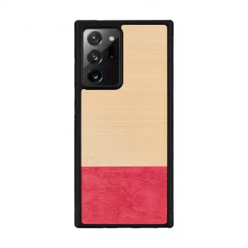 Capa protetora Man and Wood para Samsung Galaxy Note 20 Ultra — miss match preta
