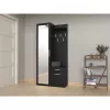 Topeshop GAR DUO CZERŃ armário de entrada