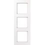 JUNG AF 583 BF WW Moldura tripla horizontal/vertical AF583BFWW