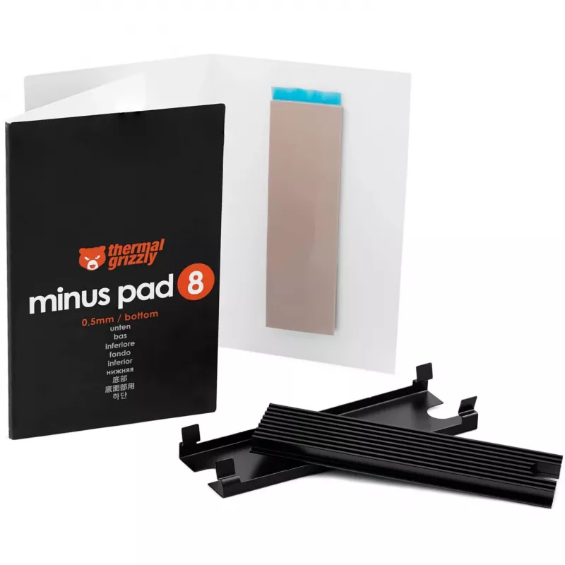 Peça para sistema de refrigeração Thermal Grizzly TG-M2SSD-ABR preto