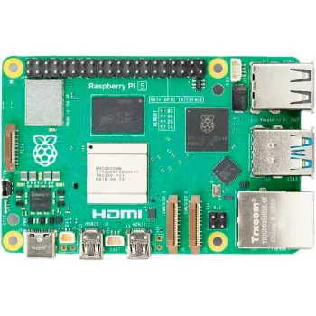 Raspberry PI 5 B 4GB RAM Computador de placa única - Broadcom BCM2712 / 2.4 GHz