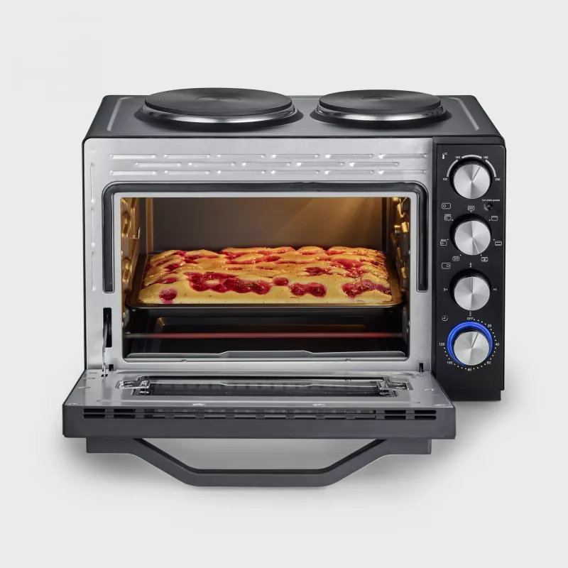 Forno torradeira Severin TO 2074 30L 2500W preto com grelhador