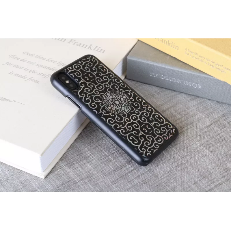 Capa para smartphone iKins para iPhone XS / XS S Liana — preta