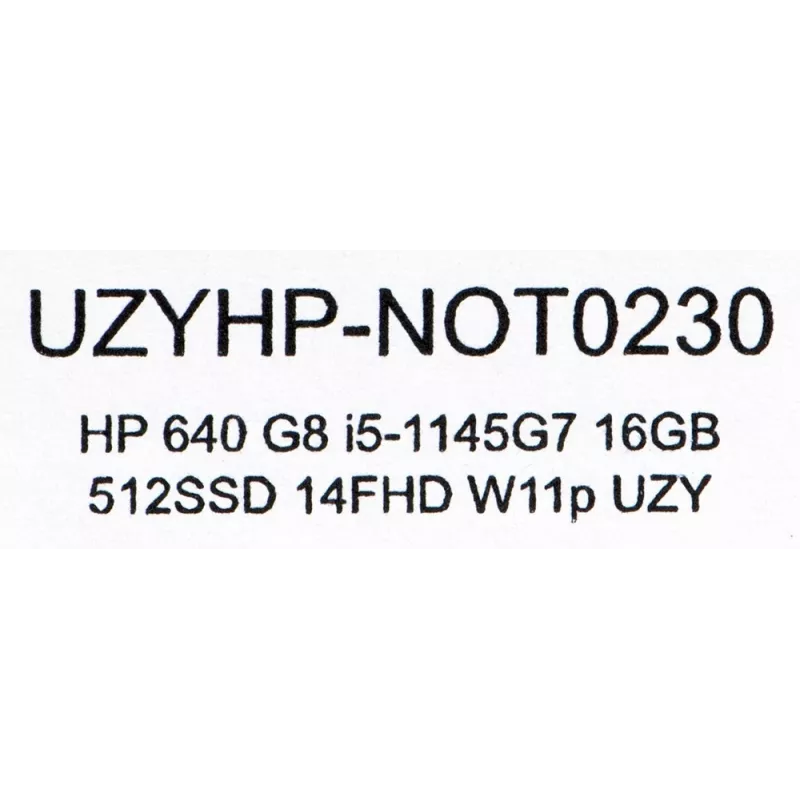 HP ProBook 640 G8 i5-1145G7 16GB 512GB SSD 14 FHD Win11pro Usado