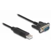 Adaptador USB 2.0 para série RS-232 DeLOCK 50 cm FTDI preto