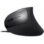 Perixx PERIMICE-513 L, rato ergonómico, para esquerdinos, vertical, preto