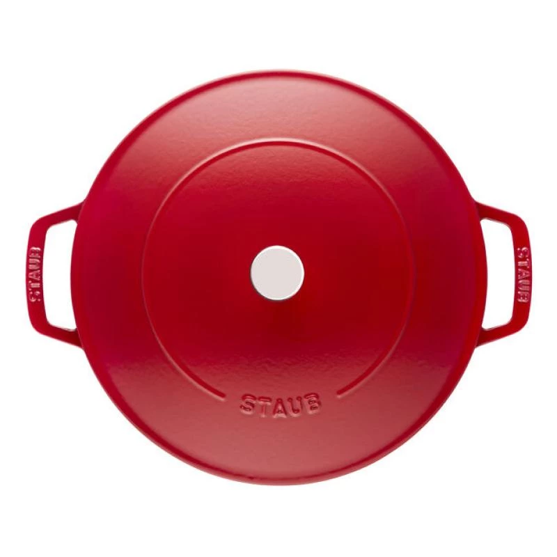 Assadeira Staub Chistera 28 cm redonda vermelho cereja 40511-474-0 405114740 (40511-474-0)