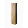 Armário fechado Cama VIGO '180' 180/40/30 preto/carvalho Wotan