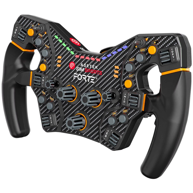 Asetek SimSports Invicta Wheelbase (27nm) + Forte Formula Wheel