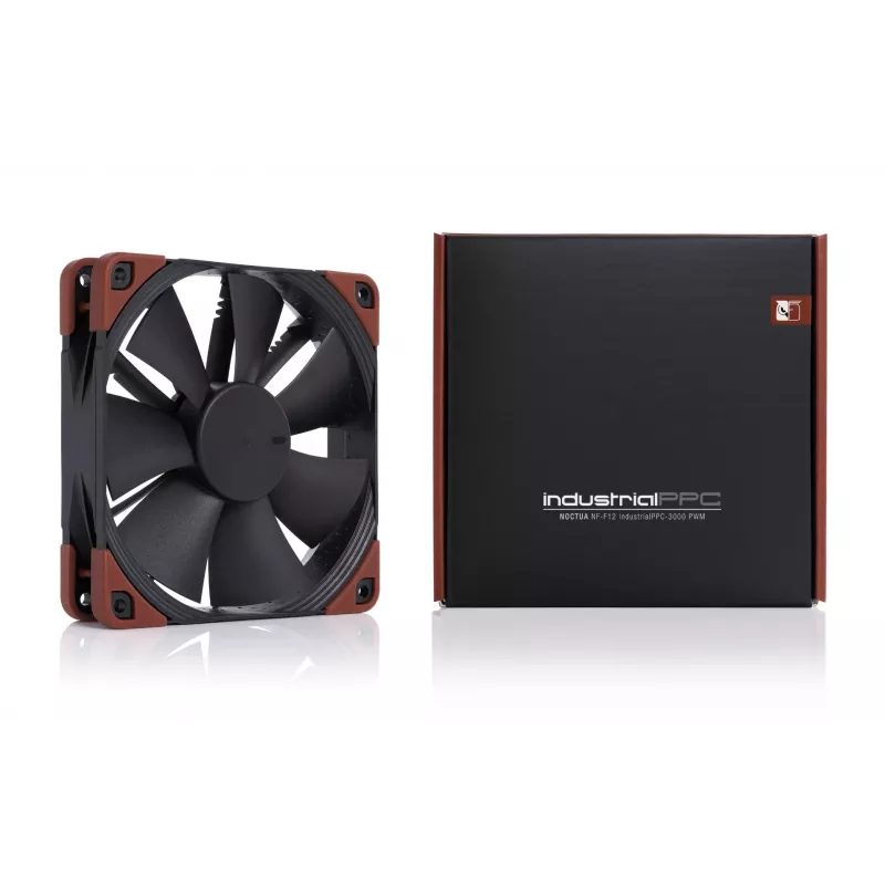 Ventoinha de caixa Noctua NF-F12 industrialPPC-3000 PWM 120mm