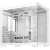 Caixa de PC DeepCool CG530 WH Midi Tower – ATX/Micro ATX/ITX, vidro temperado, 2×3,5 polegadas + 3×2,5 polegadas baías, suporta GPUs até 410 mm