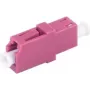Adaptador de fibra ótica S/CONN LC/LC 1 unid. violeta monomodo