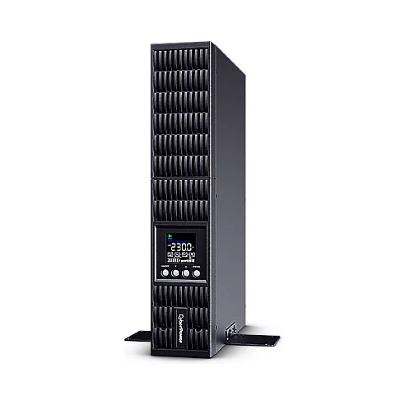 Fonte de alimentação ininterrupta CYBERPOWER OLS2000ERT2UA-B 2000VA/1800W Online-Tower/2U com LCD, USB e RS232
