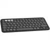 Logitech Pebble Keys 2 K380s - teclado - sem fios - Bluetooth LE - QWERTZ - alemão - Tonal Graphite (920-011795)
