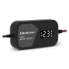 Carregador de baterias QOLTEC 52492 12V 2A com controlo por microprocessador e regeneração de células